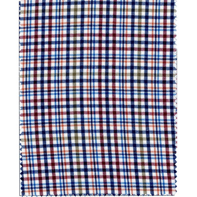 Camisa hombre viella cuadros DAVÓ Azul/Grana