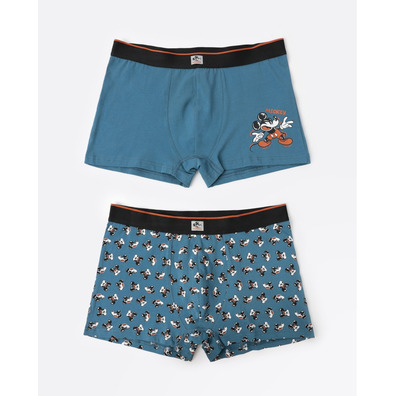 Boxer hombre pack Mickey Mouse Aznar Innova Azul