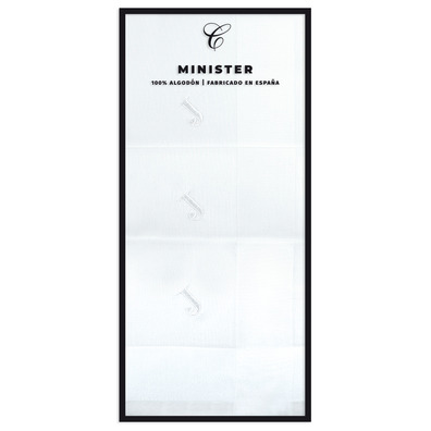 Pañuelo hombre algodón INICIALES NOMBRE  canellas Surtido