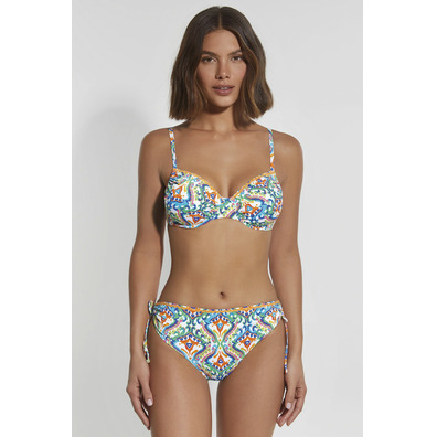 Bikini mujer estampado con aro DOCOR Verde