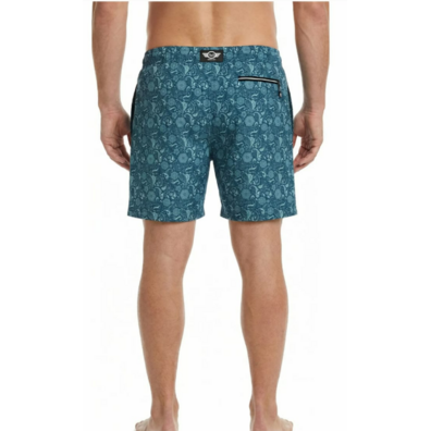Bañador hombre dibujos cachemir BCN import Verde