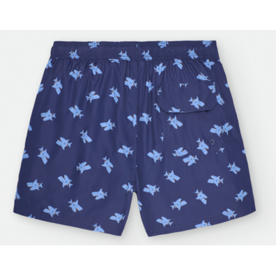 Bañador hombre tela tiburones Waterlemon Azul