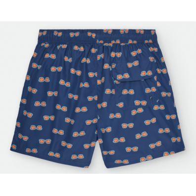 Bañador hombre tela gafas Waterlemon Azulón