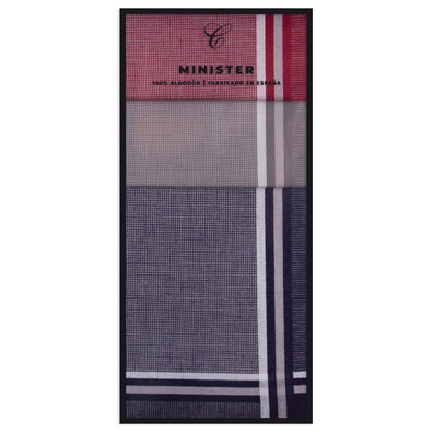 Pañuelo hombre algodón tonos oscuros canellas Surtido