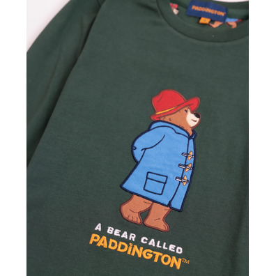 Pijama niño algodón puño PADDINGTON Aznar Innova Verde