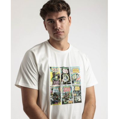 Pijama hombre corto algodón star wars Aznar Innova Cava