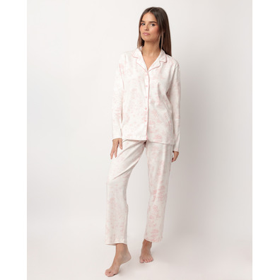 Pijama algodón abierto estampado Aznar Innova Maquillaje