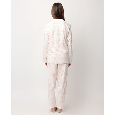 Pijama algodón abierto estampado Aznar Innova Maquillaje