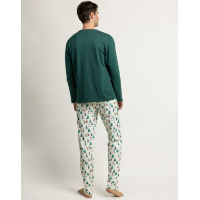Pijama hombre snoopy AZNAR INNOVA Verde