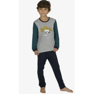 Pijama niño puño snoopy JAVIER GOLMAR Verde