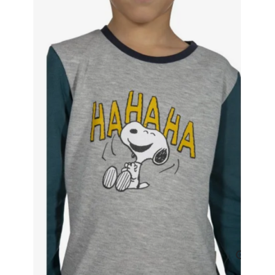 Pijama niño puño snoopy JAVIER GOLMAR Verde