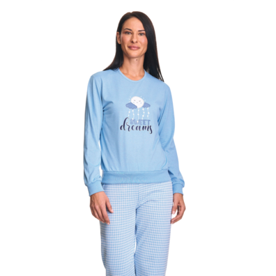 Pijama mujer puño sueños EVEN Azul
