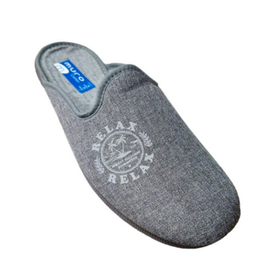 Zapatilla hombre descalza dibujo Muro Marino