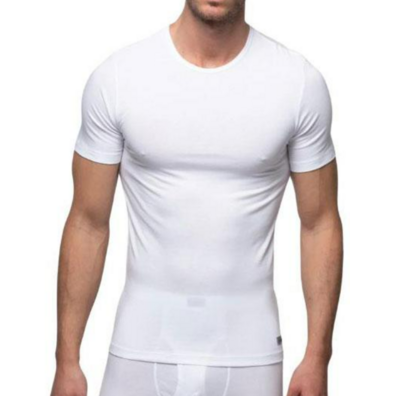Camiseta hombre manga corta termal Abanderado Blanco