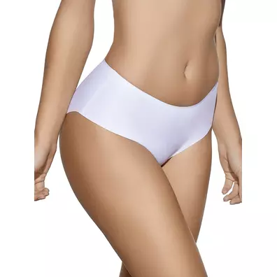 Braga mujer alta corte láser SELENE Blanco