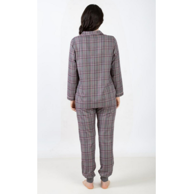 Pijama mujer abierto viella GUASCH Gris