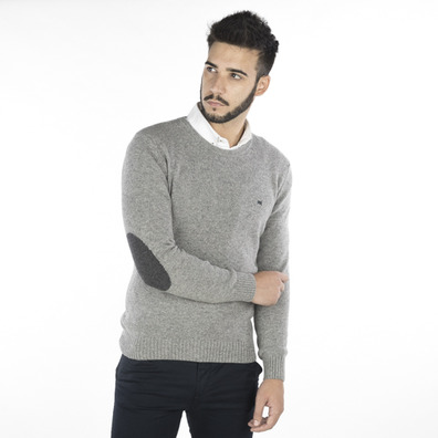 Jersey Lana Hombre BROWN JURY_HOOT Verde trébol