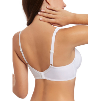 Sujetador TERESA aro labrado SELENE Blanco