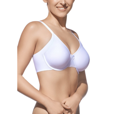 Sujetador mujer EUGENIA aro liso SELENE Blanco