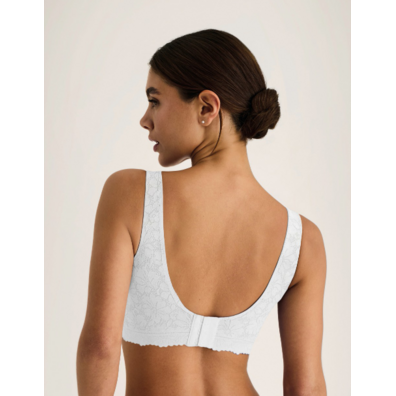 Sujetador mujer relleno sin aro tipo top SELMARK Blanco