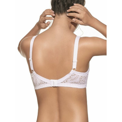 Sujetador VIRGINIA aro encajes SELENE Blanco