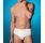 Slip liso abierto hombre algodón ABANDERADO Blanco