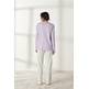 Pijama mujer algodón pico encaje BELTY Malva
