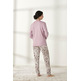 Pijama mujer algodón tapeta BELTY Lila