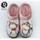 Zapatilla mujer descalza gatito ROAL Salmón