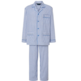 Pijama hombre tela algodón cuadros EL Búho NOCTURNO Azul