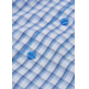 Pijama hombre tela algodón cuadros EL Búho NOCTURNO Azul