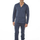 Pijama hombre abierto todo FINDEL Azul