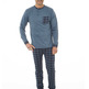 Pijama hombre tapeta FINDEL Azul