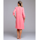 Bata mujer botones bodoques EGATEX coral