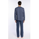 Pijama hombre algodón tapeta bolsillo PUNTO BLANCO Marino