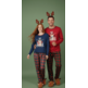 Pijama unisex navidad Entredos Rojo
