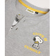 Pijama niño algodón tapeta puño Aznar Innova Gris