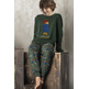 Pijama niño algodón puño PADDINGTON Aznar Innova Verde