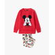 Pijama niña coralina ratón mickey Aznar Innova Rojo