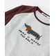 Pijama niño algodón puño perro Aznar Innova Marrón