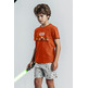 Pijama niño corto algodón star wars Aznar Innova Naranja