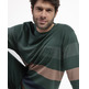 Pijama hombre algodón bolsillo pantalón Aznar Innova Verde