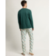 Pijama hombre snoopy AZNAR INNOVA Verde