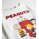 Pijama niña algodón snoopy Aznar Innova Crema