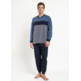 Pijama hombre tapeta puño AZNAR INNOVA Azul