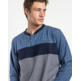 Pijama hombre tapeta puño AZNAR INNOVA Azul