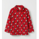 Bata corta cremallera chica coralina snoopy AZNAR INNOVA Rojo