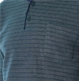Pijama hombre algodón puño franjas DORMEN Marino
