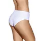 Braga mujer alta corte láser SELENE Blanco