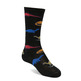 Calcetín niño alto dinosaurios algodón JC SOCKS Negro